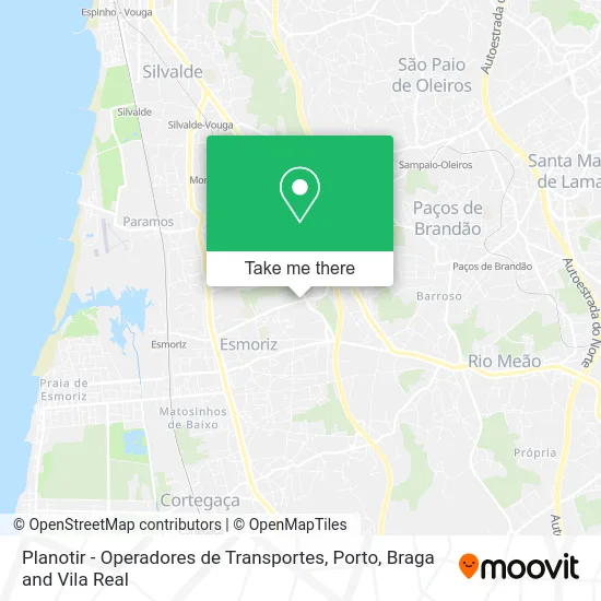 Planotir - Operadores de Transportes map