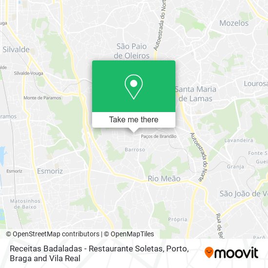 Receitas Badaladas - Restaurante Soletas map