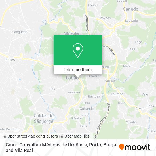 Cmu - Consultas Médicas de Urgência map