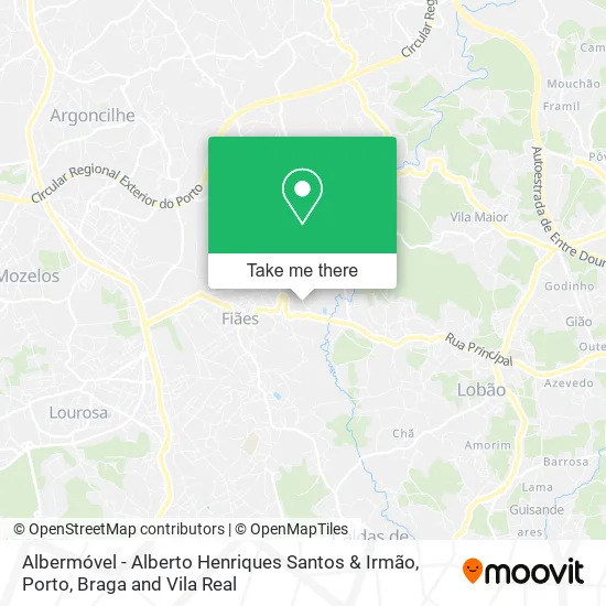 Albermóvel - Alberto Henriques Santos & Irmão map
