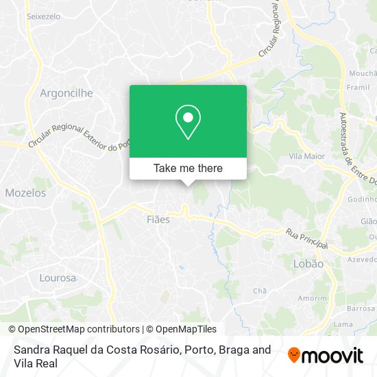 Sandra Raquel da Costa Rosário map