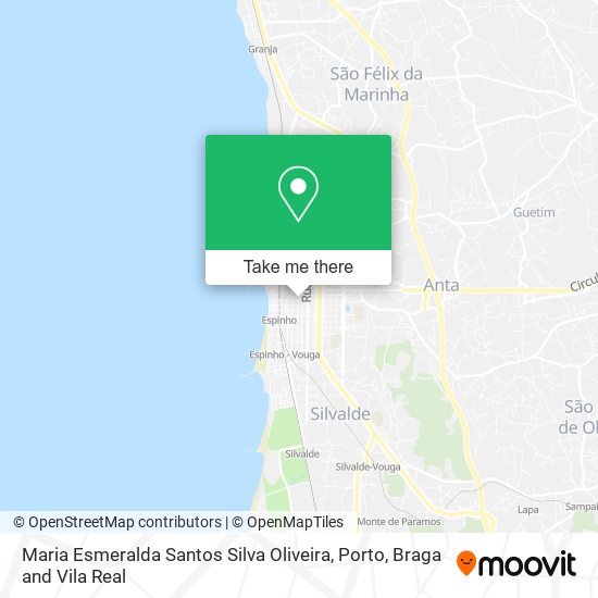 Maria Esmeralda Santos Silva Oliveira map