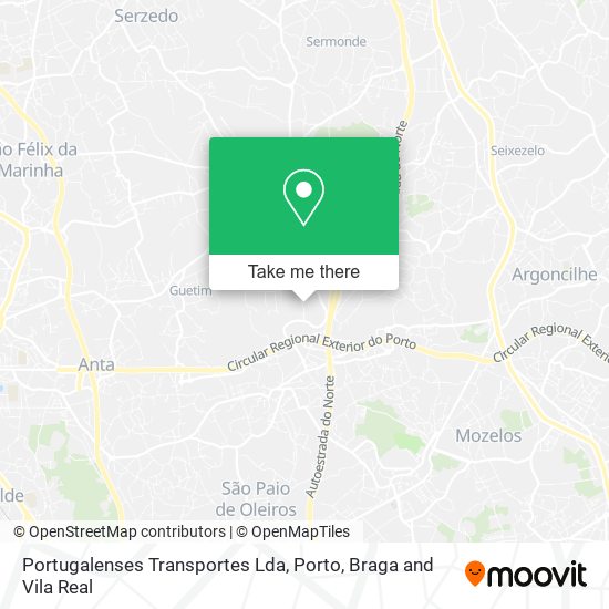 Portugalenses Transportes Lda map