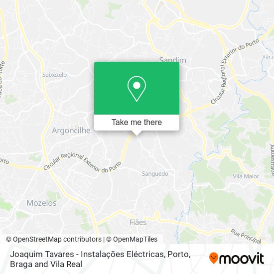 Joaquim Tavares - Instalações Eléctricas map