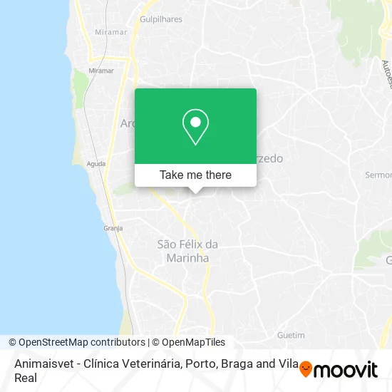 Animaisvet - Clínica Veterinária map