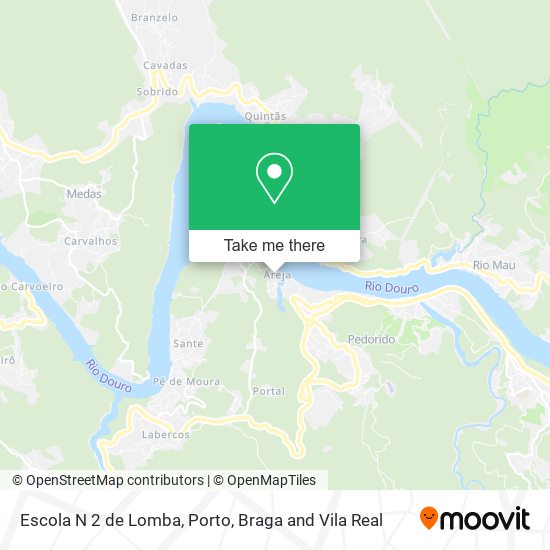 Escola N 2 de Lomba mapa