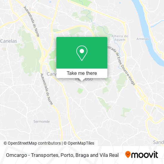 Omcargo - Transportes map