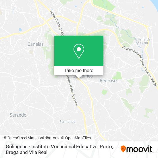 Grilinguas - Instituto Vocacional Educativo map