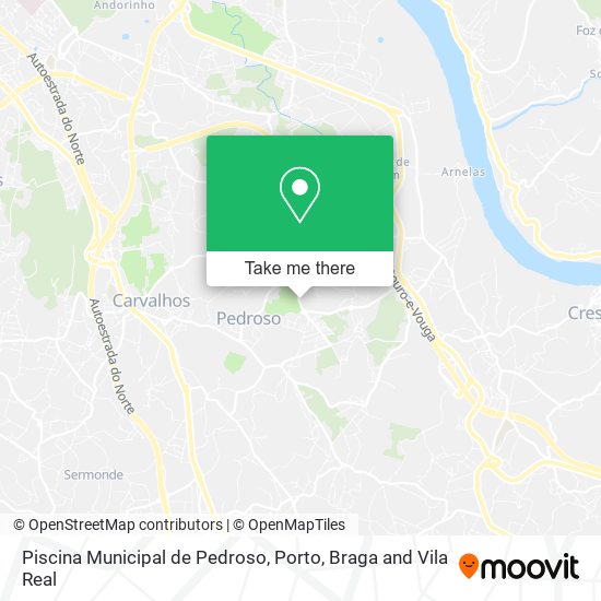 Piscina Municipal de Pedroso map