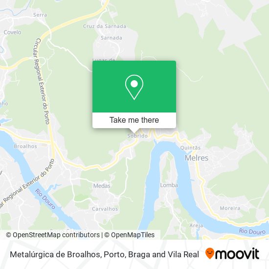 Metalúrgica de Broalhos map
