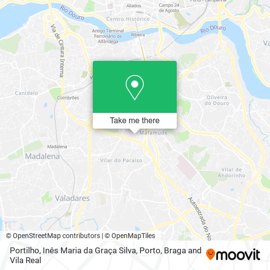 Portilho, Inês Maria da Graça Silva mapa