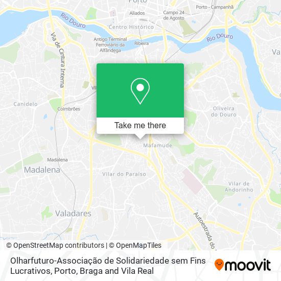 Olharfuturo-Associação de Solidariedade sem Fins Lucrativos map