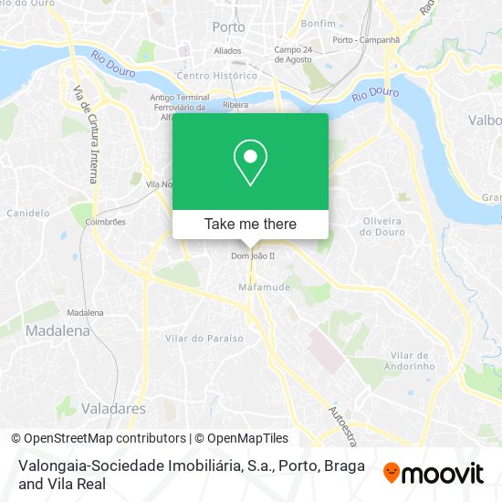 Valongaia-Sociedade Imobiliária, S.a. map