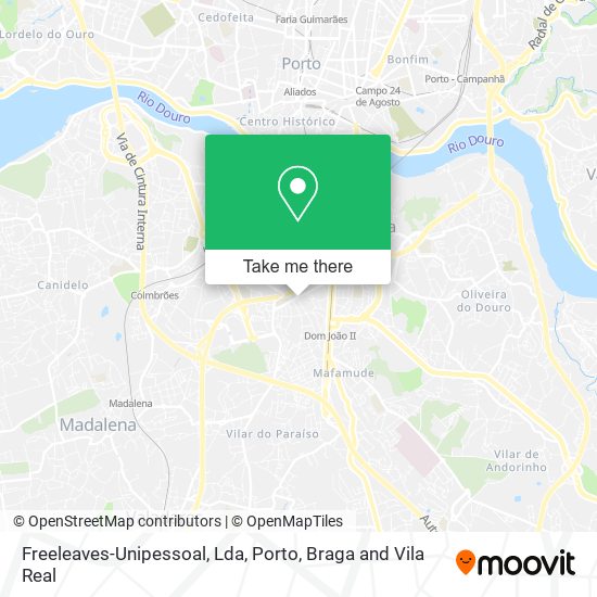 Freeleaves-Unipessoal, Lda mapa