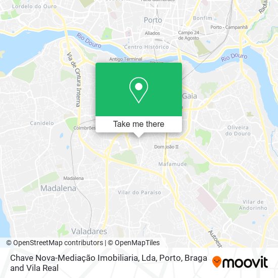 Chave Nova-Mediação Imobiliaria, Lda map
