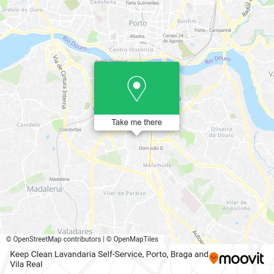 Keep Clean Lavandaria Self-Service map