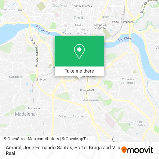 Amaral, José Fernando Santos map