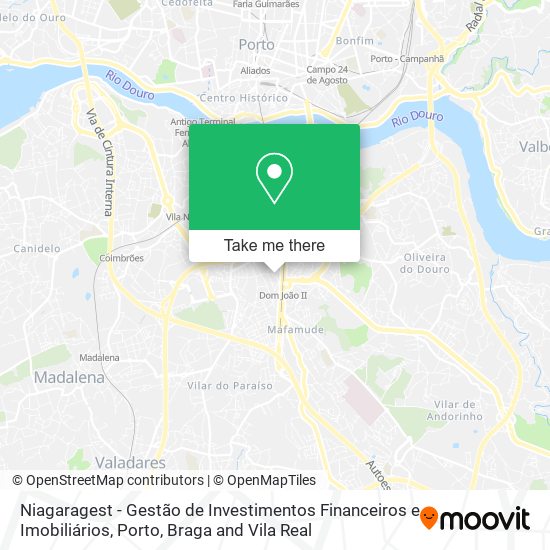 Niagaragest - Gestão de Investimentos Financeiros e Imobiliários map