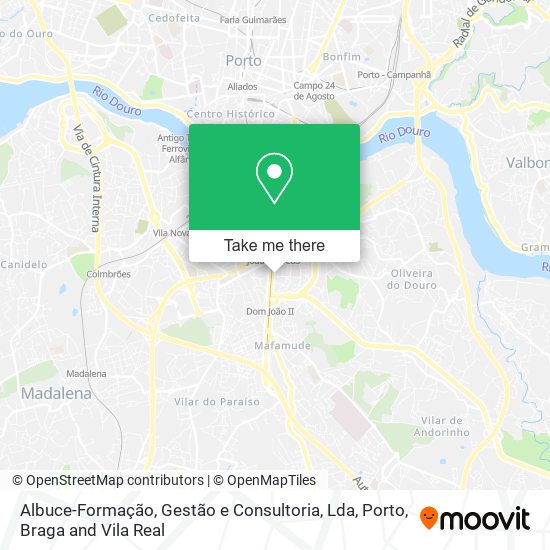 Albuce-Formação, Gestão e Consultoria, Lda map