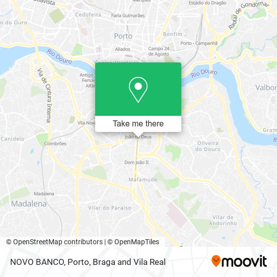 NOVO BANCO map