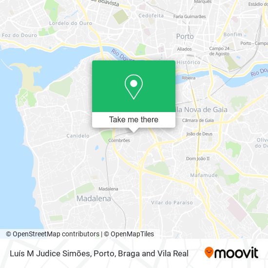 Luís M Judice Simões map