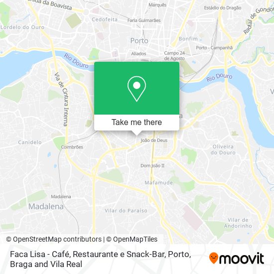 Faca Lisa - Café, Restaurante e Snack-Bar map