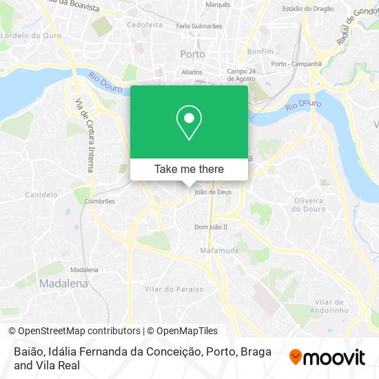 Baião, Idália Fernanda da Conceição map