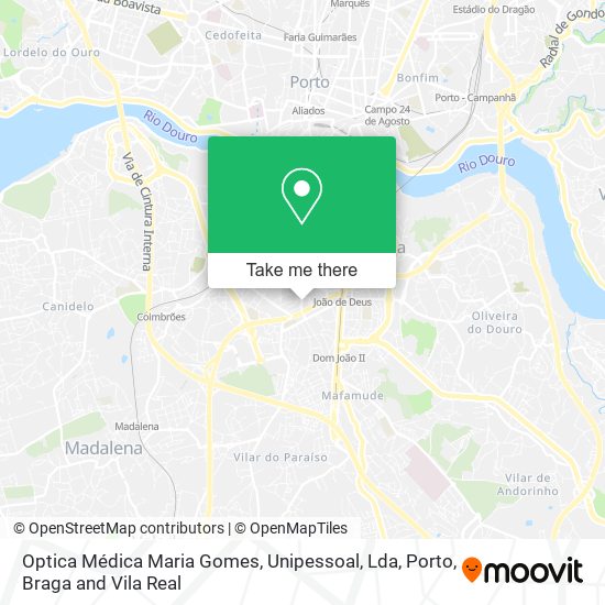 Optica Médica Maria Gomes, Unipessoal, Lda map