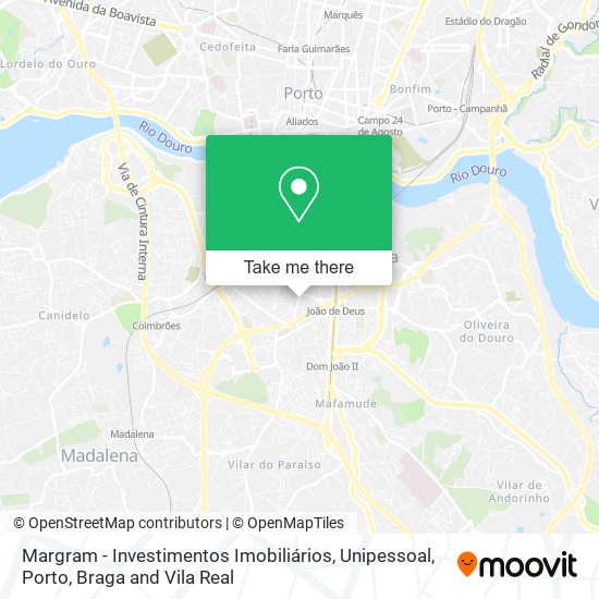 Margram - Investimentos Imobiliários, Unipessoal map