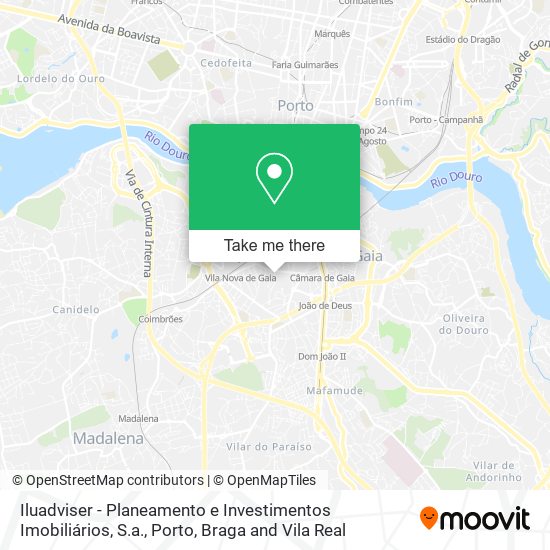 Iluadviser - Planeamento e Investimentos Imobiliários, S.a. map