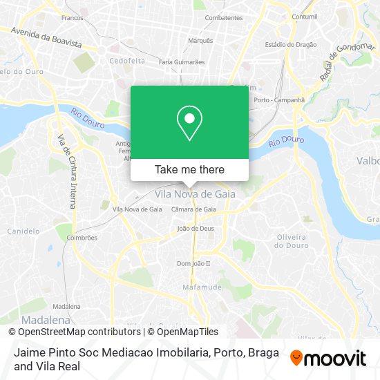 Jaime Pinto Soc Mediacao Imobilaria map