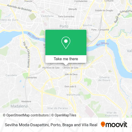 Sevilha Moda-Dsapattini map