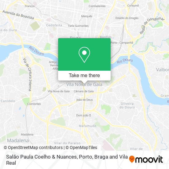 Salão Paula Coelho & Nuances map
