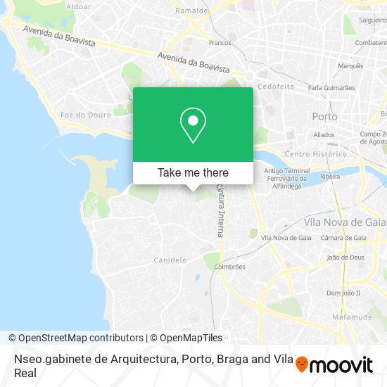 Nseo.gabinete de Arquitectura mapa