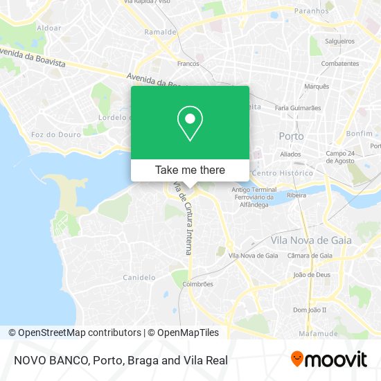 NOVO BANCO map