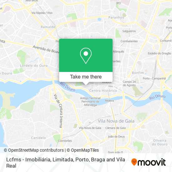 Lcfms - Imobiliária, Limitada map