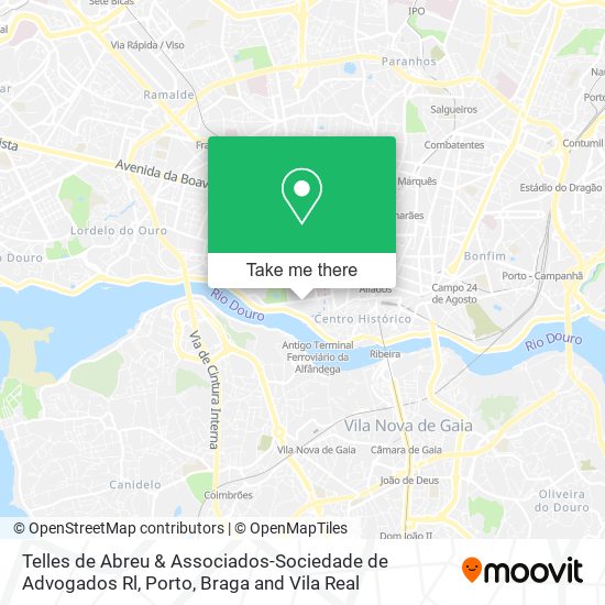 Telles de Abreu & Associados-Sociedade de Advogados Rl map