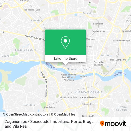 Zagunumibe - Sociedade Imobiliária map