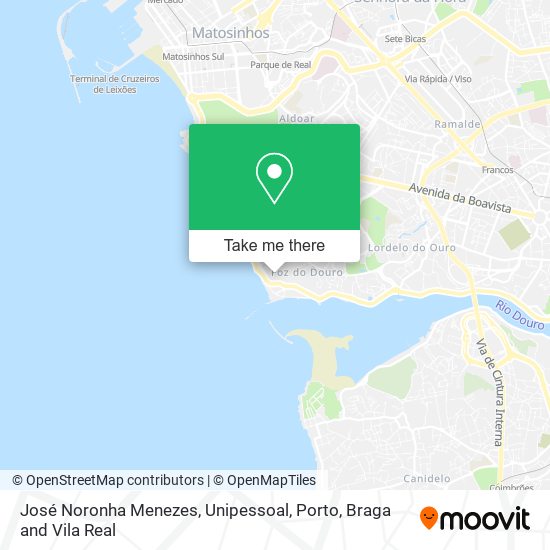 José Noronha Menezes, Unipessoal map