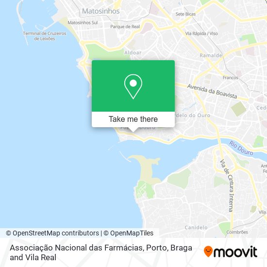 Associação Nacional das Farmácias mapa