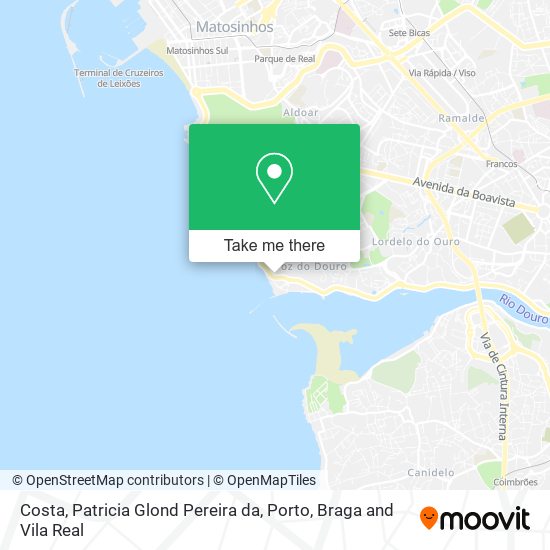 Costa, Patricia Glond Pereira da map