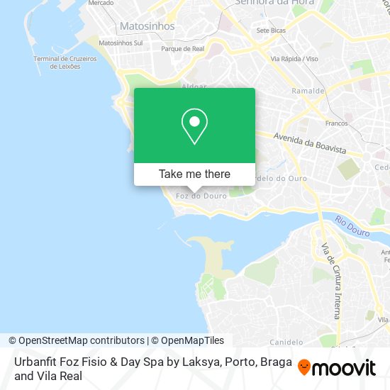 Urbanfit Foz Fisio & Day Spa by Laksya map