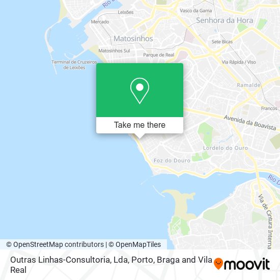 Outras Linhas-Consultoria, Lda mapa