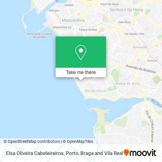 Elsa Oliveira Cabeleireiros map