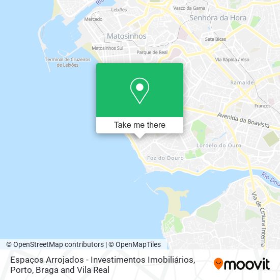 Espaços Arrojados - Investimentos Imobiliários map