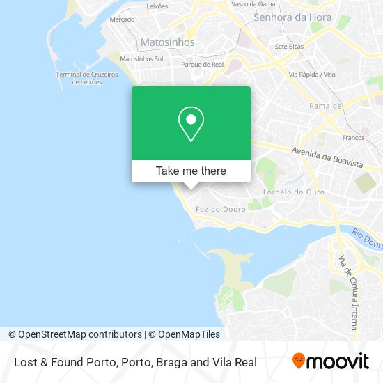 Lost & Found Porto map