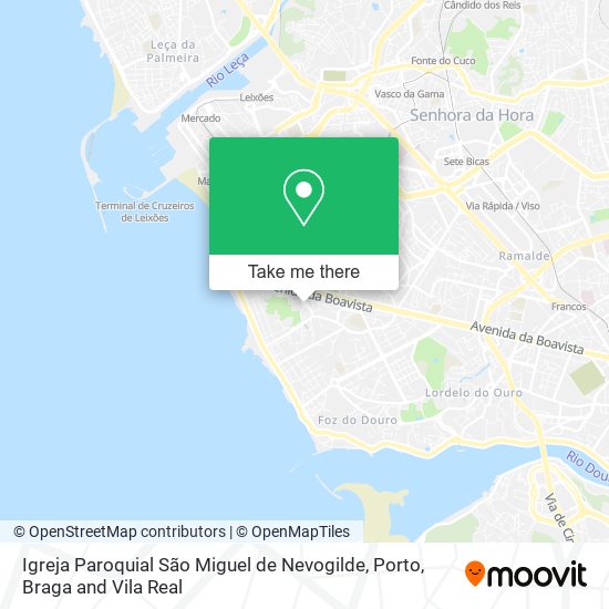 Igreja Paroquial São Miguel de Nevogilde map