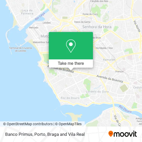 Banco Primus map