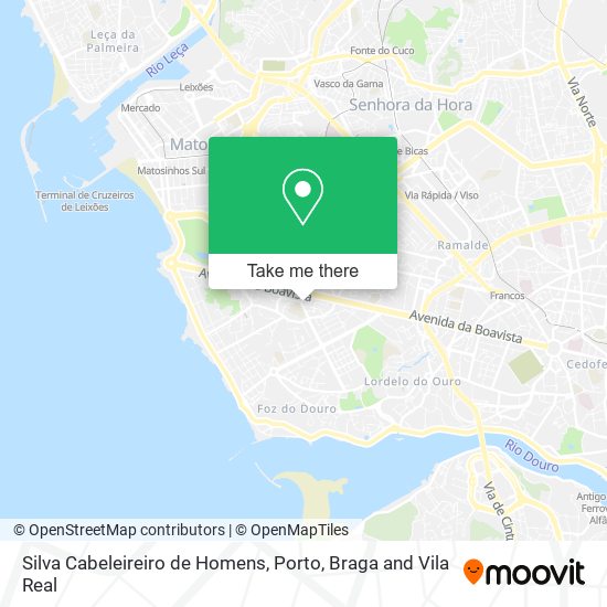 Silva Cabeleireiro de Homens map