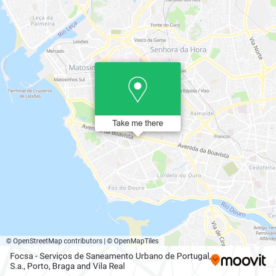 Focsa - Serviços de Saneamento Urbano de Portugal, S.a. mapa